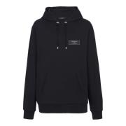 Pierre hoodie Balmain , Black , Heren