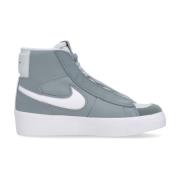 Groene High-Top Sneakers met Verborgen Veters Nike , Gray , Heren