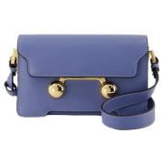 Leather shoulder-bags Marni , Blue , Dames