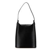 Pre-owned Leather shoulder-bags Louis Vuitton Vintage , Black , Dames