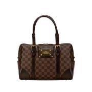 Pre-owned Canvas handbags Louis Vuitton Vintage , Brown , Dames