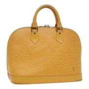 Pre-owned Leather louis-vuitton-bags Louis Vuitton Vintage , Yellow , ...