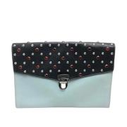 Pre-owned Leather clutches Prada Vintage , Multicolor , Dames