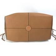 Pre-owned Leather handbags Loewe Pre-owned , Brown , Dames