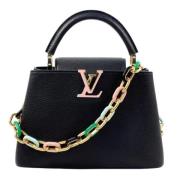 Pre-owned Leather louis-vuitton-bags Louis Vuitton Vintage , Black , D...