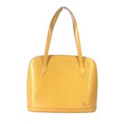 Pre-owned Leather louis-vuitton-bags Louis Vuitton Vintage , Yellow , ...