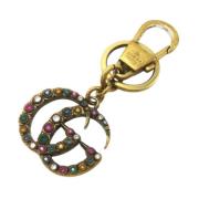 Pre-owned Fabric key-holders Gucci Vintage , Yellow , Dames