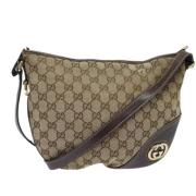 Pre-owned Canvas gucci-bags Gucci Vintage , Beige , Dames