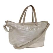 Pre-owned Leather handbags Salvatore Ferragamo Pre-owned , White , Dam...