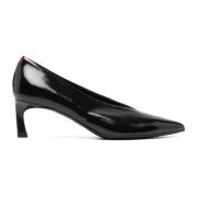 Zwarte hakken puntige neus pumps Halmanera , Black , Dames