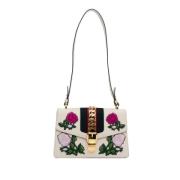 Pre-owned Leather handbags Gucci Vintage , Multicolor , Dames