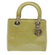 Pre-owned Leather dior-bags Dior Vintage , Green , Dames