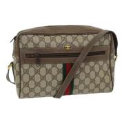 Pre-owned Leather gucci-bags Gucci Vintage , Brown , Dames