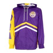 LSU Tigers Windbreaker Full Zip Paars Mitchell & Ness , Purple , Heren