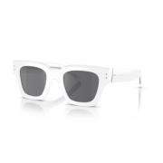 Stijlvolle zonnebril voor jouw look Dolce & Gabbana , White , Unisex