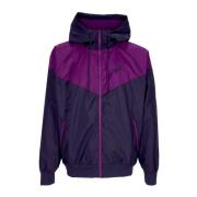 Sportswear Windrunner Hooded Jacket Purple Nike , Purple , Heren