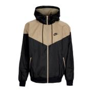 Sportswear Windrunner Hooded Jacket Zwart Nike , Black , Heren