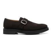 Bruine Monk Strap Platte Schoenen Church's , Brown , Heren