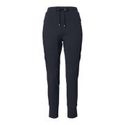 Sportieve Donkerblauwe Sweatpants Future Model MAC , Blue , Dames