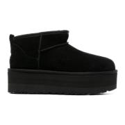 Zwarte Platformlaarzen voor Vrouwen UGG , Black , Dames