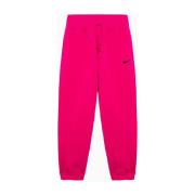 Elastische Oversize Sweatpants voor Vrouwen Nike , Pink , Dames