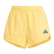 Trainingshort voor vrouwen Adidas , Yellow , Dames