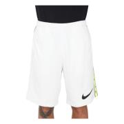 Witte Sportshorts Nike , White , Heren