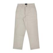 Steen Heren Lange Stoffen Broek HUF , Gray , Heren