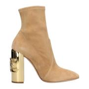 Laarzen Beige Casadei , Beige , Dames