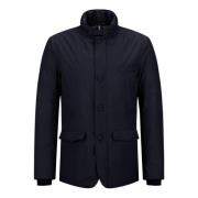 2-Layered Blazer Herno , Blue , Heren