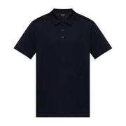 Wollen Polo Giorgio Armani , Blue , Heren