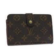 Pre-owned Canvas wallets Louis Vuitton Vintage , Brown , Dames