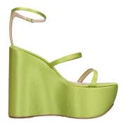 Met Hak Groen Casadei , Green , Dames