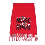 Sjaals Rood Moschino , Red , Dames