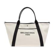 Tas Biarritz Groot type shopper Balenciaga , Beige , Dames