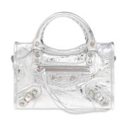 Schoudertas Le City Mini Balenciaga , Gray , Dames