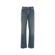 Blauwe Straight Jeans Aw24 Closed , Blue , Heren