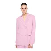 Blazer doppiopetto Silvian Heach , Pink , Dames