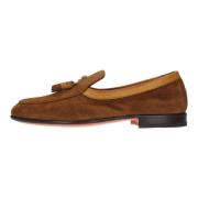 Platte schoenen Bruin Santoni , Brown , Heren