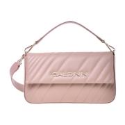 Shoulder bag in nude quilted leather Baldinini , Beige , Dames