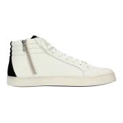 Sneakers Wit P448 , White , Heren