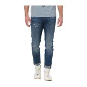 Revend Fwd Skinny Jeans Blauw G-star , Blue , Heren