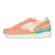 Suède en Stoffen Sneakers Saucony , Pink , Dames