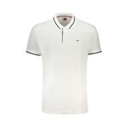 Heren Polo Shirt met Korte Mouwen Tommy Hilfiger , White , Heren