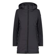 Ritssluiting Capuchon Anorak CMP , Black , Dames