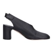 Met hak zwart Casadei , Black , Dames