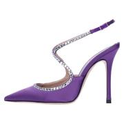 Met hak paars Gedebe , Purple , Dames