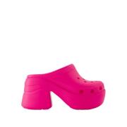 Roze Crush Sirene Sandalen Synthetisch Crocs , Pink , Dames