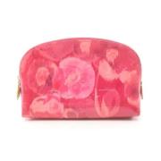 Pre-owned Leather wallets Louis Vuitton Vintage , Pink , Dames