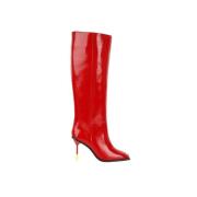 High Boots Msgm , Red , Dames